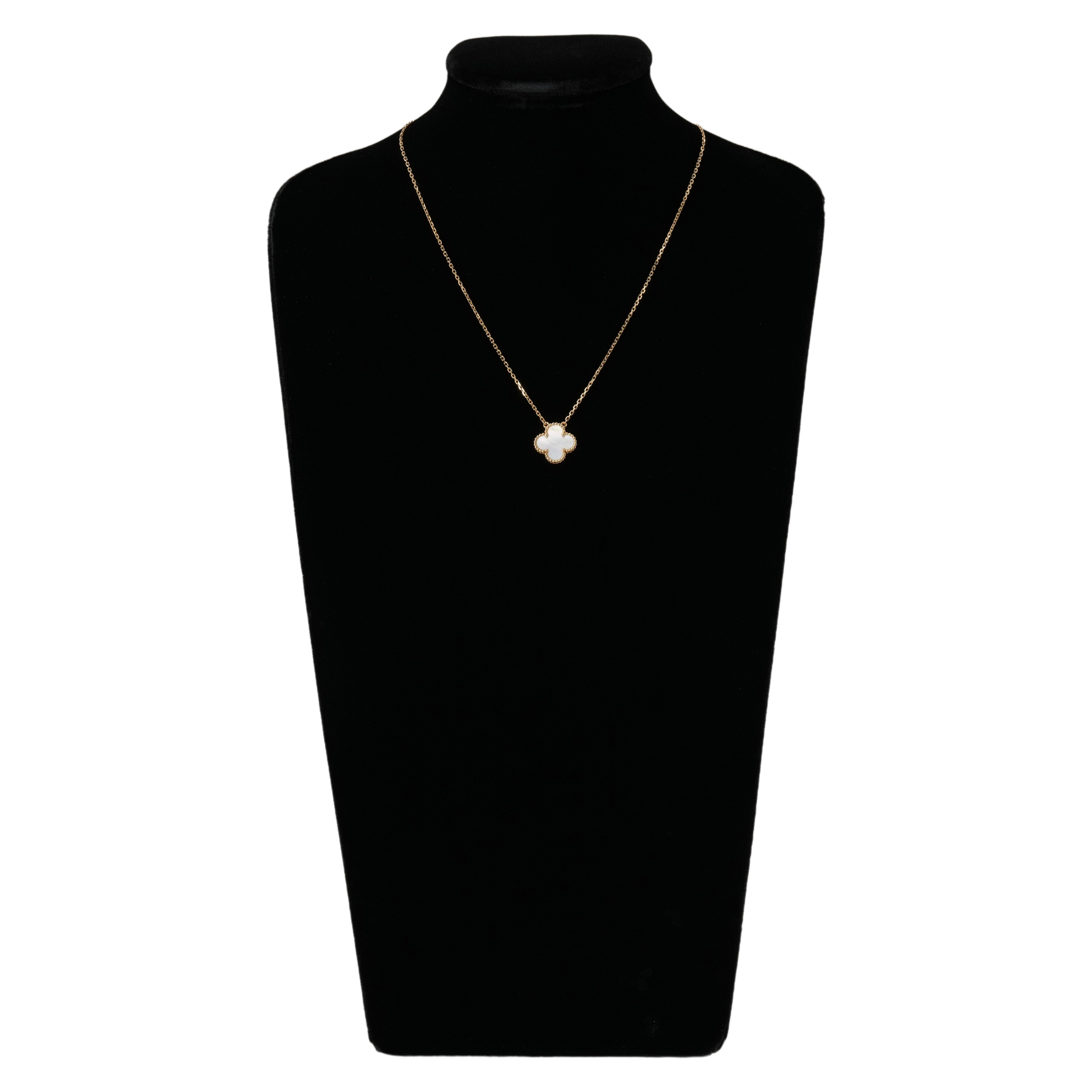 Van Cleef & Arpels(USED)반클리프앤아펠 알함브라 마더오브펄 네크리스
